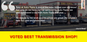 Voted Best Transmission Shop